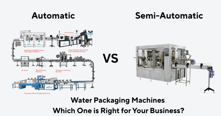 Automatic vs. Semi-Automatic Water Packaging Machines